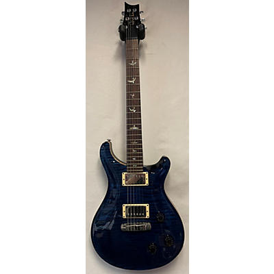 PRS Used 2002 PRS Custom 22 10 Top Whale Blue Solid Body Electric Guitar