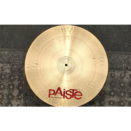 Paiste Used 2002 Paiste 18in FLAT RIDE Cymbal 38