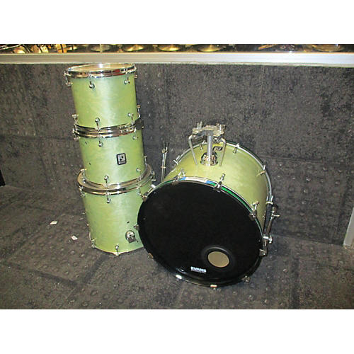 Sonor Used 2002 SONOR 4 piece S CLASS Emerald Green Drum Kit Emerald Green