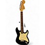 Used 2002 Squier Affinity Stratocaster Black Solid Body Electric Guitar Black
