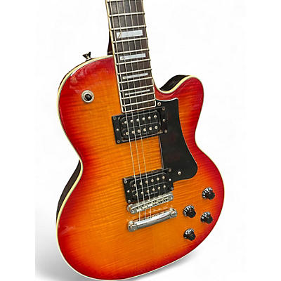 Used 2002 Squier M-77 Cherry Sunburst Solid Body Electric Guitar