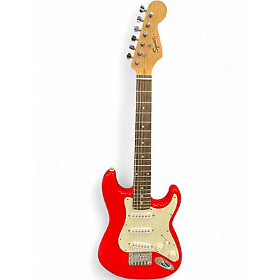 Used 2002 Squier Mini Affinity Stratocaster Dakota Red Electric Guitar