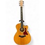 Used 2002 Taylor 414-CE LTD Natural Acoustic Electric Guitar Natural