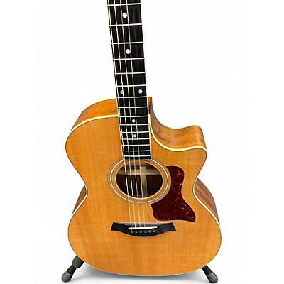 Used 2002 Taylor 414CE NATURAL Acoustic Electric Guitar