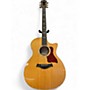 Used 2002 Taylor 614CE Natural Acoustic Electric Guitar Natural