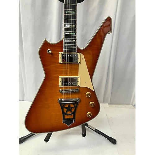 Washburn Used 2002 Washburn Psul Stanley Ps2000 CRB Caramel Burst Solid Body Electric Guitar Caramel Burst