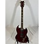 Used ESP Used 2003 ESP LTD Deluxe Viper 1000 Red Flame Solid Body Electric Guitar Red Flame