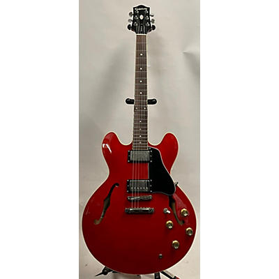 Epiphone Used 2003 Epiphone 1963 ES-335 ELITE Cherry Hollow Body Electric Guitar