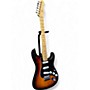 Used 2003 Fender AM Stratocaster 3 Tone Sunburst Solid Body Electric Guitar 3 Tone Sunburst