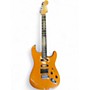 Used 2003 Fender AMERICAN DELUXE STRATOCASTER HSS FMT Amber Solid Body Electric Guitar Amber
