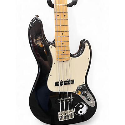 Used 2003 Fender American Professional Jazz Bass BLACK Electric Bass Guitar