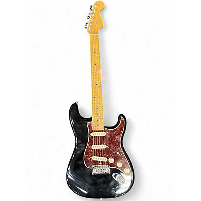 Used 2003 Fender American Standard Stratocaster Black Solid Body Electric Guitar