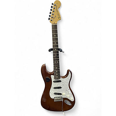 Used 2003 Fender American Standard Stratocaster Brown Solid Body Electric Guitar