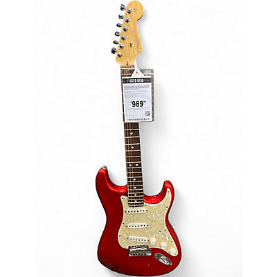 Used 2003 Fender American Standard Stratocaster Candy Apple Red Solid Body Electric Guitar