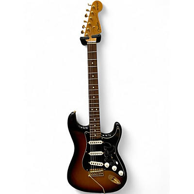Used 2003 Fender Artist Series Stevie Ray Vaughan Stratocaster 3 Color Sunburst Solid Body Electric Guitar