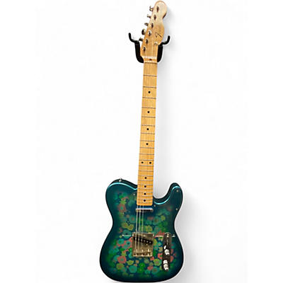 Used 2003 Fender Blue Flower Telecaster Blue Flower Solid Body Electric Guitar
