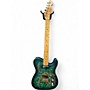 Used 2003 Fender Blue Flower Telecaster Blue Flower Solid Body Electric Guitar Blue Flower