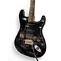 Used 2003 Fender Deluxe Stratocaster HSS black Solid Body Electric Guitar black