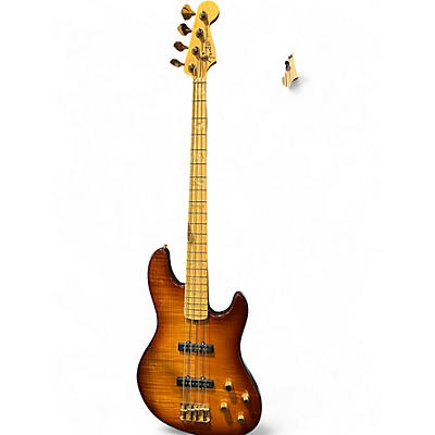 Used 2003 Fender FMT Deluxe Jazz Bass Natural Electric Bass Guitar