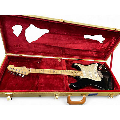 Used 2003 Fender FSR Standard Stratocaster Black Solid Body Electric Guitar