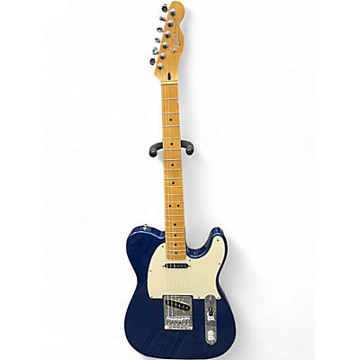 Used 2003 Fender FSR Standard Telecaster Blue Solid Body Electric Guitar