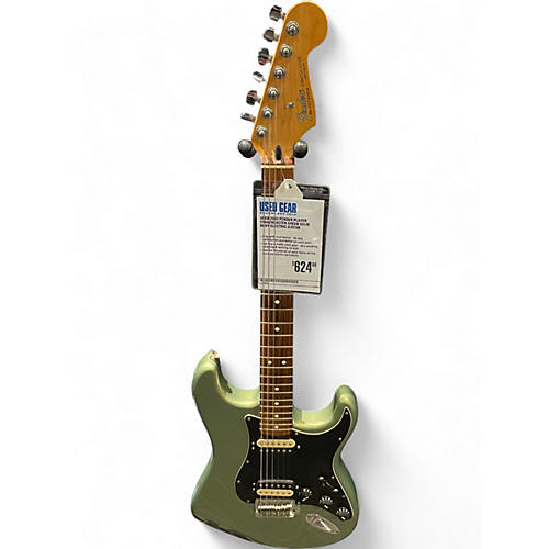 Used 2003 Fender Player Stratocaster Green Solid Body Electric Guitar Green