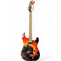 Used 2003 Fender Special Edition Tie Dye Showmaster Stratocaster Tie Dye Solid Body Electric Guitar Tie Dye