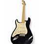 Used 2003 Fender Standard Stratocaster Black Solid Body Electric Guitar Black