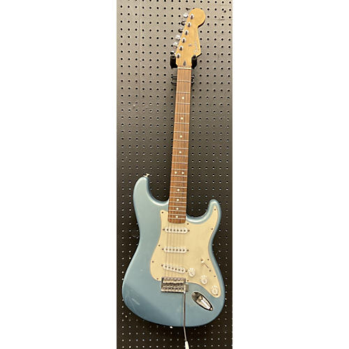 Fender Used 2003 Fender Standard Stratocaster Blue Agave Solid Body Electric Guitar Blue Agave