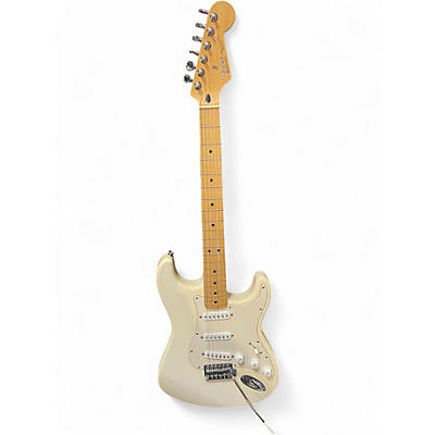 Used 2003 Fender Standard Stratocaster White Solid Body Electric Guitar