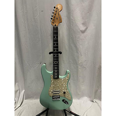 Fender Used 2003 Fender Tom Delonge Signature Stratocaster Surf Green Solid Body Electric Guitar