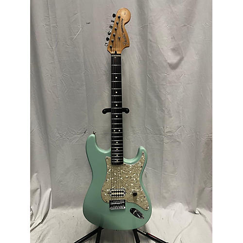 Fender Used 2003 Fender Tom Delonge Signature Stratocaster Surf Green Solid Body Electric Guitar Surf Green