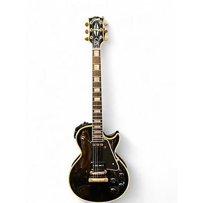 Used 2003 Gibson 1954 Les Paul Custom Ebony Solid Body Electric Guitar
