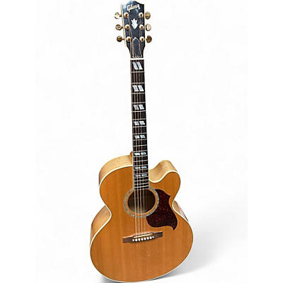 Used 2003 Gibson J185EC Natural Acoustic Electric Guitar
