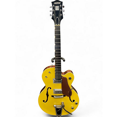 Used 2003 Gretsch Guitars G6118T - 120TH BAMBOO YELLOW Hollow Body Electric Guitar BAMBOO YELLOW