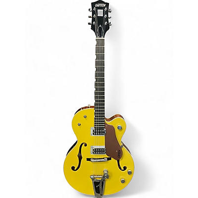 Gretsch Guitars Used 2003 Gretsch Guitars G6118T 120TH ANNIVERSARY BAMBOO YELLOW Hollow Body Electric Guitar