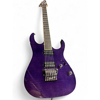 Used 2003 Ibanez 3120 RGT Trans Purple Solid Body Electric Guitar