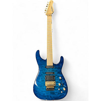 Used 2003 Jackson PC1 USA Phil Collen Signature Blue Agave Solid Body Electric Guitar