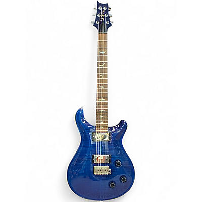 Used 2003 PRS Custom 22 10 Top Blue Solid Body Electric Guitar