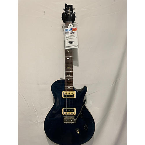 PRS Used 2003 PRS Special Edition Les Paul Single Cut 10 Trim 22 Midnight Blue Solid Body Electric Guitar Midnight Blue