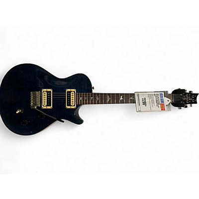 Used 2003 PRS Special edition Les Paul Single Cut 10 Trim 22 Midnight Blue Solid Body Electric Guitar