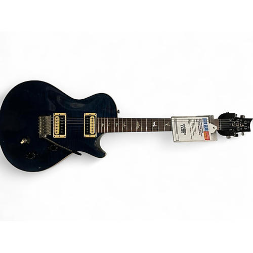Used 2003 PRS Special edition Les Paul Single Cut 10 Trim 22 Midnight Blue Solid Body Electric Guitar Midnight Blue