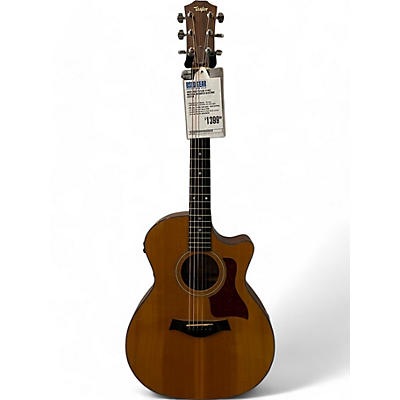 Taylor Used 2003 Taylor 314CE Natural Acoustic Electric Guitar