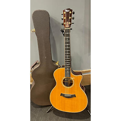 Taylor Used 2003 Taylor 714CE LTD Natural Acoustic Electric Guitar