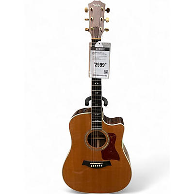 Used 2003 Taylor 810CE-L1 Natural Acoustic Electric Guitar