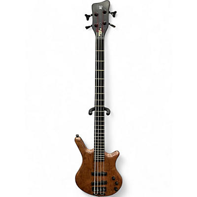 Used 2003 Warwick Thumb 4 String Bolt-On Walnut Electric Bass Guitar