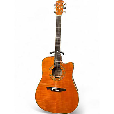 Used 2004 Alvarez AG60CE Grand Auditorium Amber Acoustic Electric Guitar