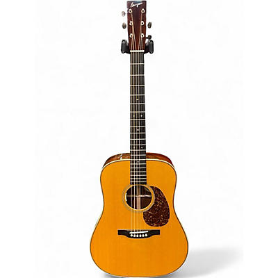 Used 2004 Bourgeois Vintage D Adirondack Spruce & Madagascar Rosewood Natural Acoustic Electric Guitar