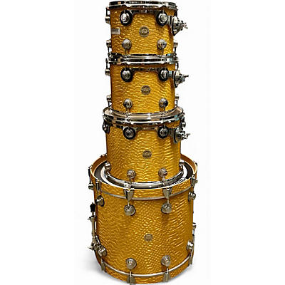 Used 2004 DW 4 Piece Collector's Series Gold Drum Kit