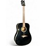 Used 2004 Dean Tradition scbk Black  Acoustic Guitar Black